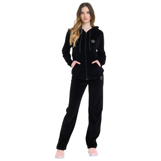 Target Γυναικείες φόρμες σετ Velour Set with Hoodie Jacket ''Target''